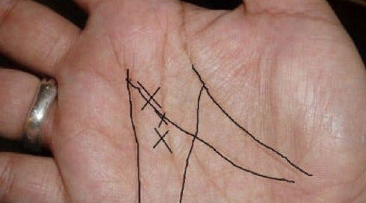 Vous avez la lettre M sur la paume des mains