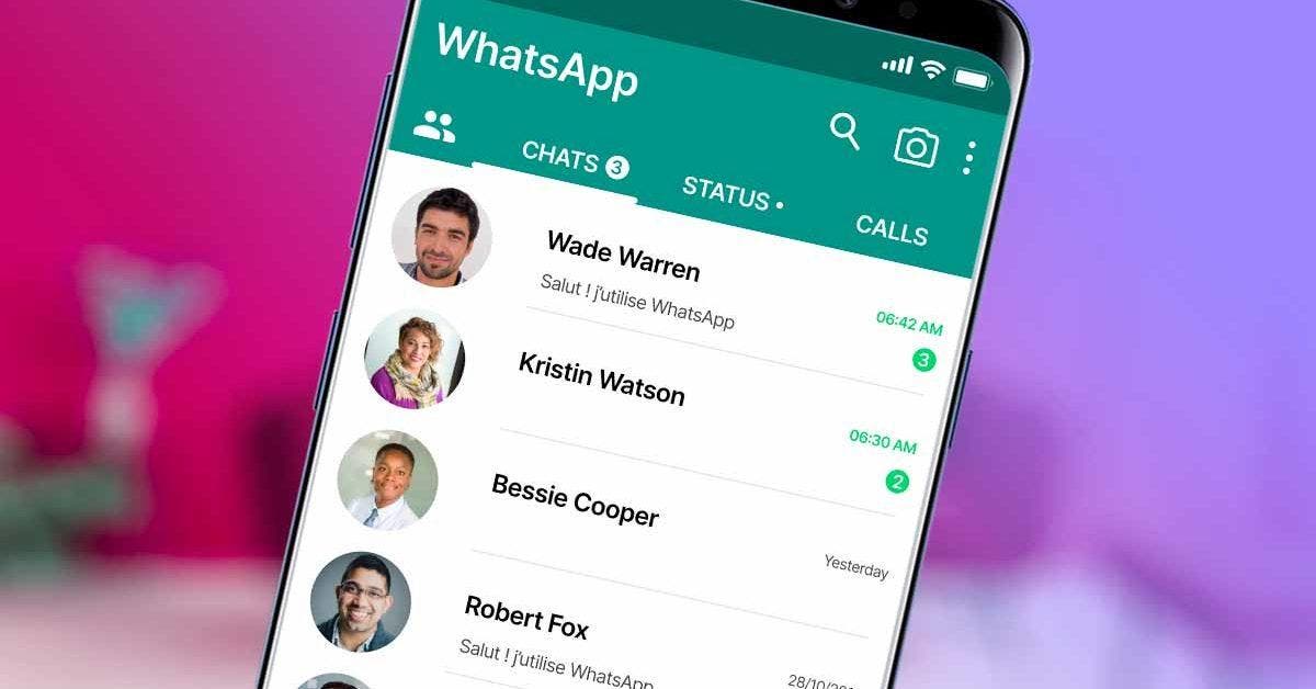 WhatsApp - comment savoir si un ami a archivé votre discussion001
