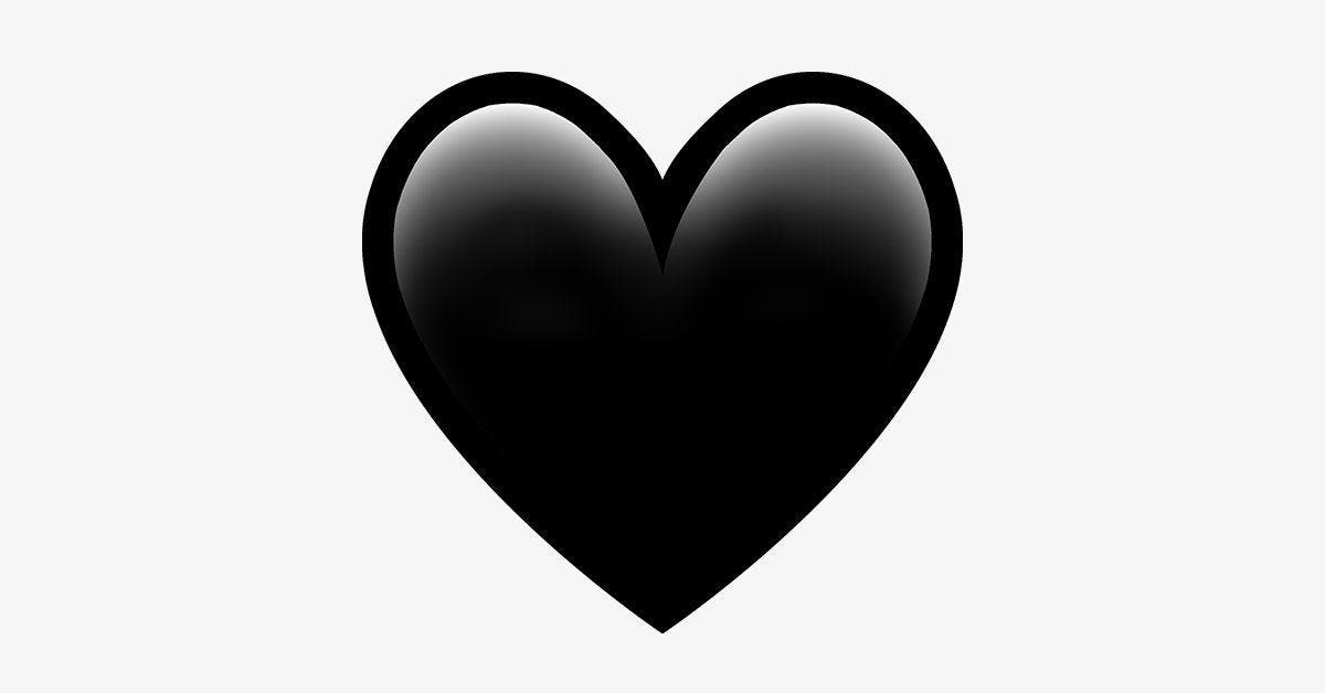 Whatsapp - Que signifie l’emoji cœur noir et quand faut-il l’utiliser_2