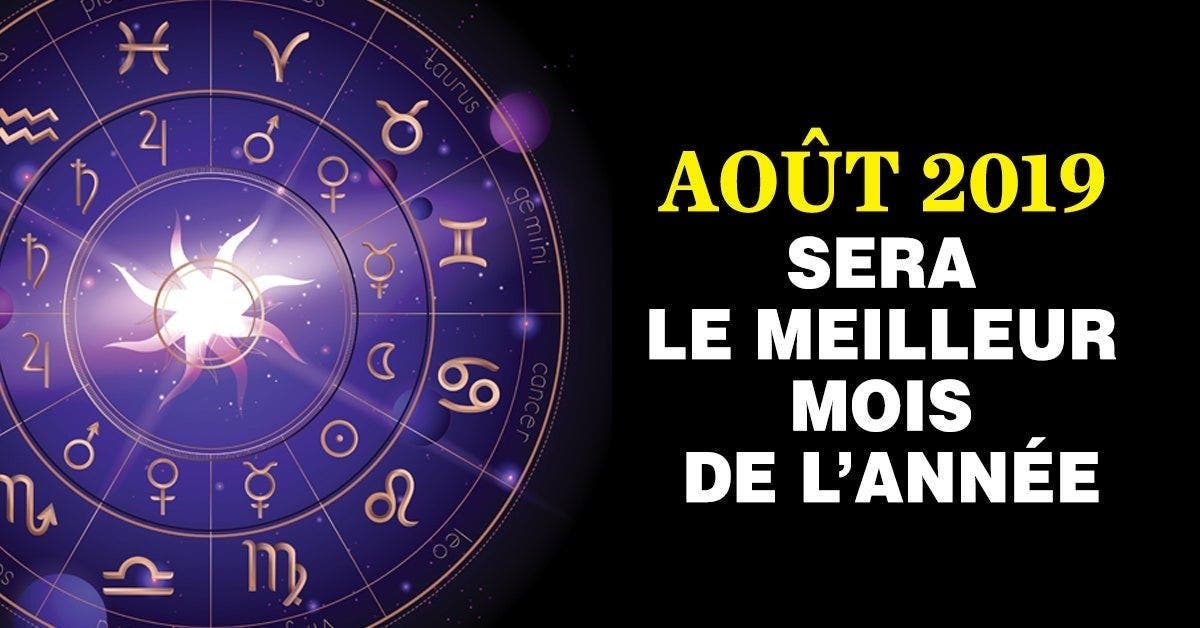 Astrologie : Août 2019