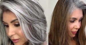 5 astuces de stylistes pour maintenir la belle couleur platine de vos cheveux grisonnants