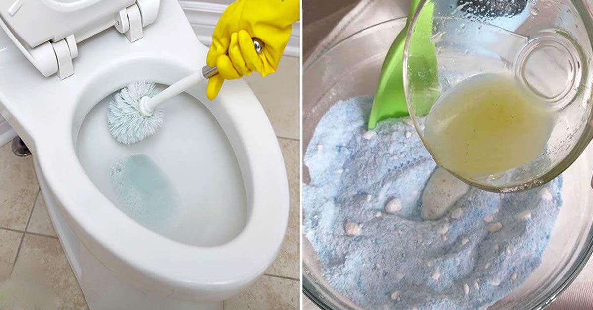 Une astuce de génie au bicarbonate pour nettoyer les toilettes et la salle de bain
