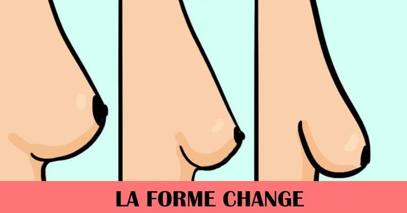 6 changements que subissent vos seins avec l’âge