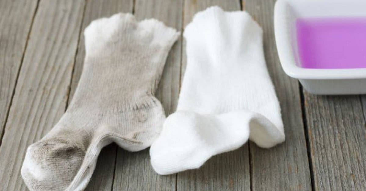 3 méthodes écologiques qui blanchissent les chaussettes les plus sales et les plus abîmées
