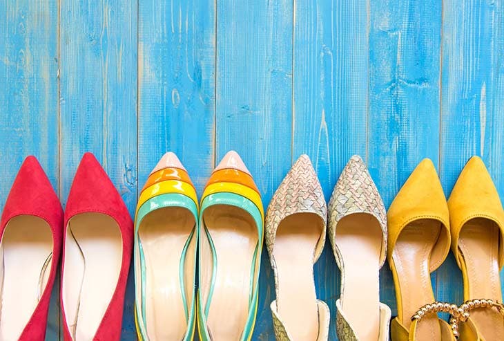 Chaussures pour femme - source : spm Chaussures pour femme - source : spm