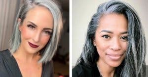 Ces 75 femmes qui ont abandonné la teinture et ont accepté leurs cheveux gris naturels n'ont jamais regretté leur choix
