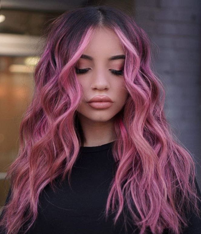 Cheveux Rose