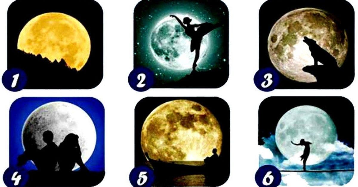 Choisissez une Lune et nous vous donnerons des informations secrètes sur votre personnalité