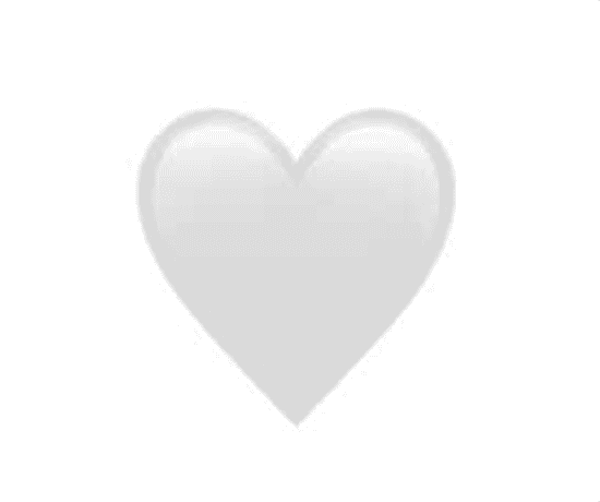 coeurblanc - Emoji coeur : découvrez la signification des différentes couleurs