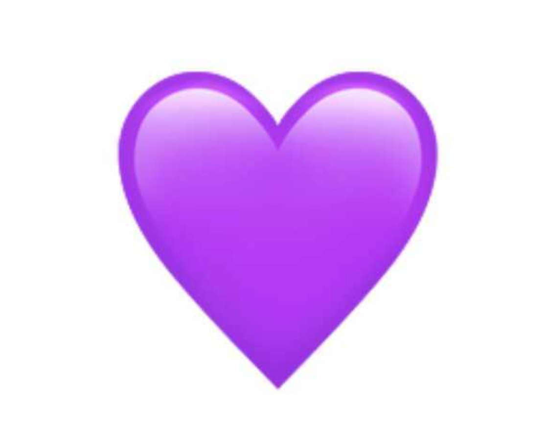 coeurviolet - Emoji coeur : découvrez la signification des différentes couleurs