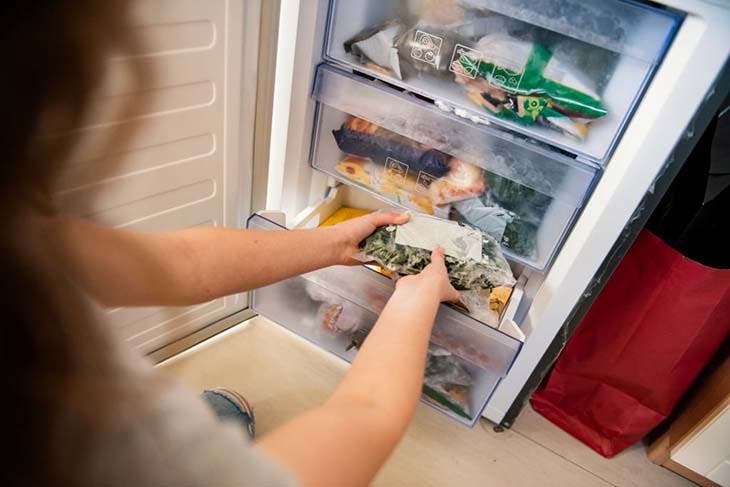 Conservare gli alimenti nel congelatore