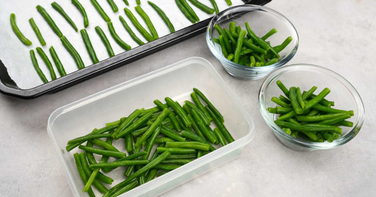 Congeler des haricots verts : avec ou sans blanchiment