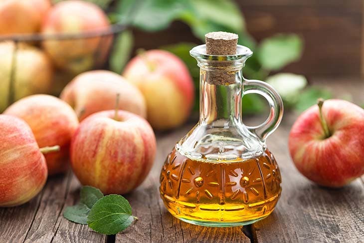 Du vinaigre de cidre - source : spm Du vinaigre de cidre - source : spm
