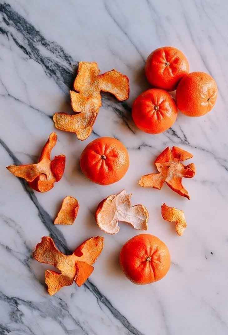 clementine kabukları