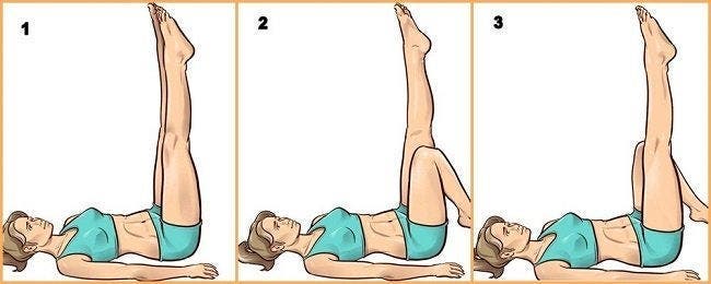 exercices simples à réaliser dans son lit avant de dormir pour affiner les jambes