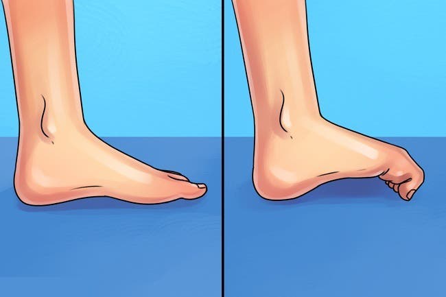 6 exercices pour supprimer les douleurs au pied au genou et à la hanche