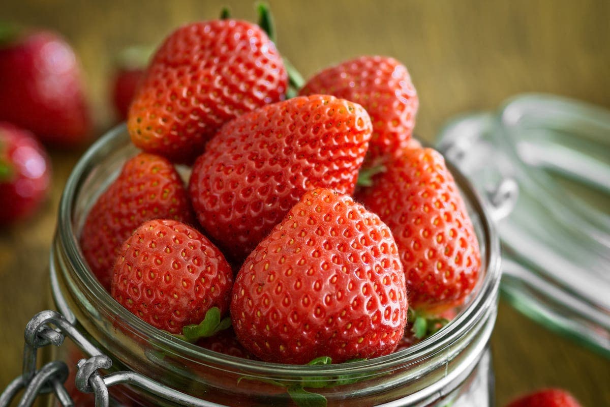 Même la nourriture peut provoquer des réactions chez les trypophobes, notamment les fraises.