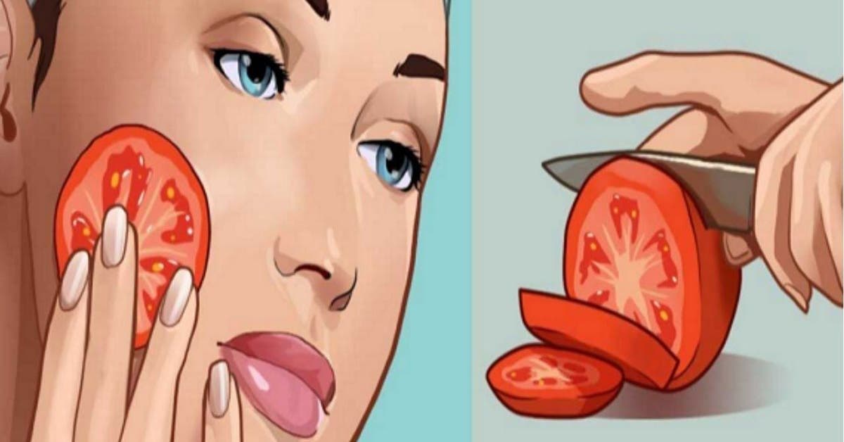 frottez une tomate sur votre visage permet davoir une peau exceptionnelle 1
