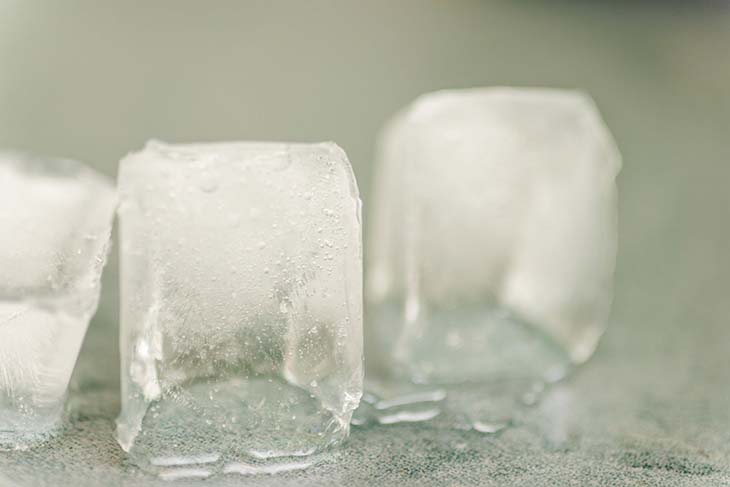 cubos de hielo