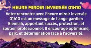 Heure miroir inversée 01H10 : quelle est sa signification en amour et pour les flammes jumelles ?