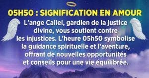 Heure miroir inversée 05h50 : quelle est sa signification en amour ?