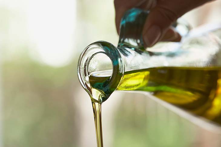 aceite de oliva mezclado