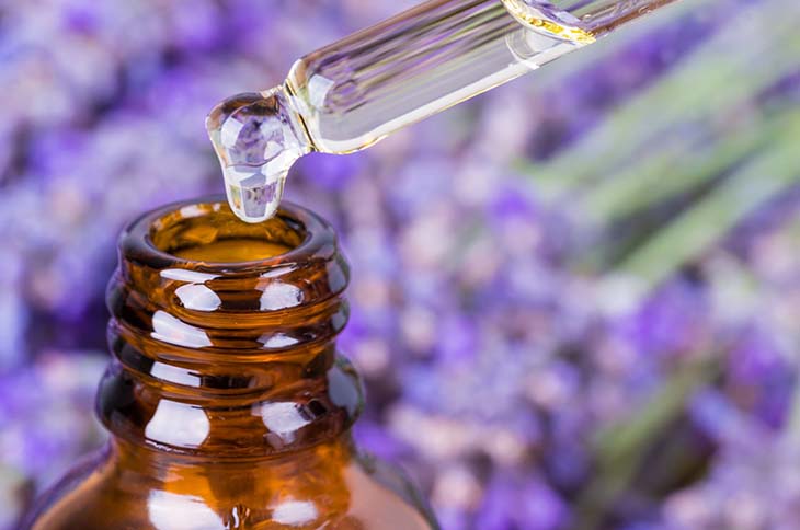 aceite esencial de lavanda