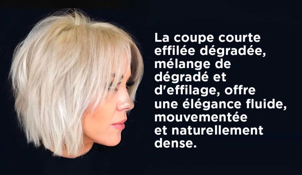 20 idées de coupes courtes dégradées effilées à essayer en 2024
