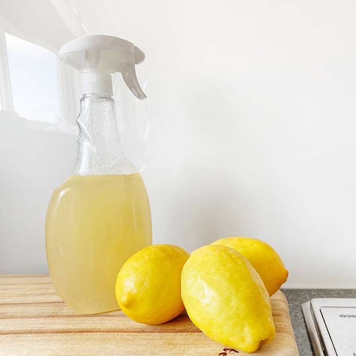 limpieza de jugo de limon