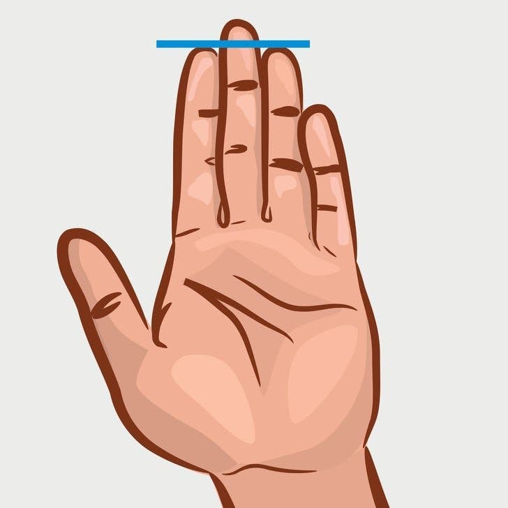 choses que la longueur de vos doigts dit de votre personnalité