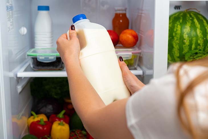 lait refrigerateur