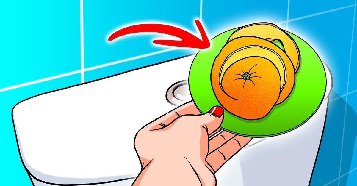 Pourquoi faut-il laisser de l’écorce d’orange dans la salle de bain ? Quand vous le saurez, vous le ferez toujours