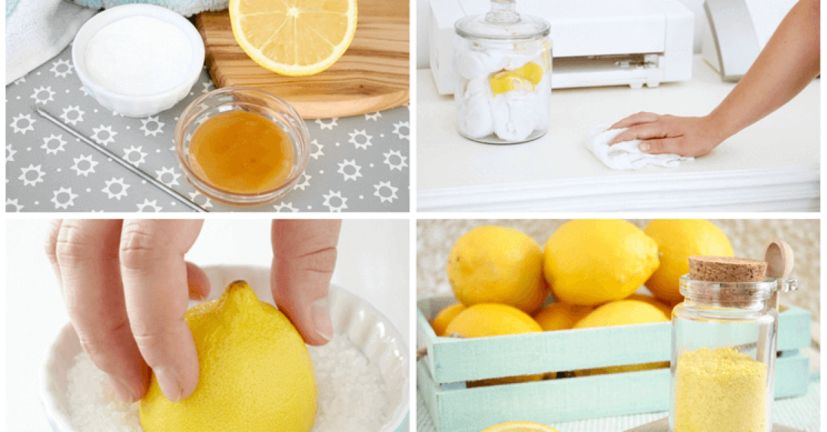 d'utiliser les citrons dans votre maison