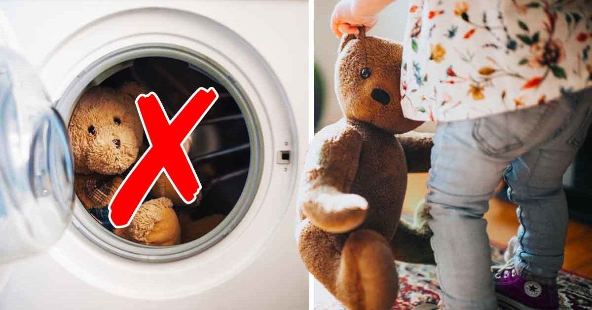 Comment laver une peluche sans l'abîmer : solution