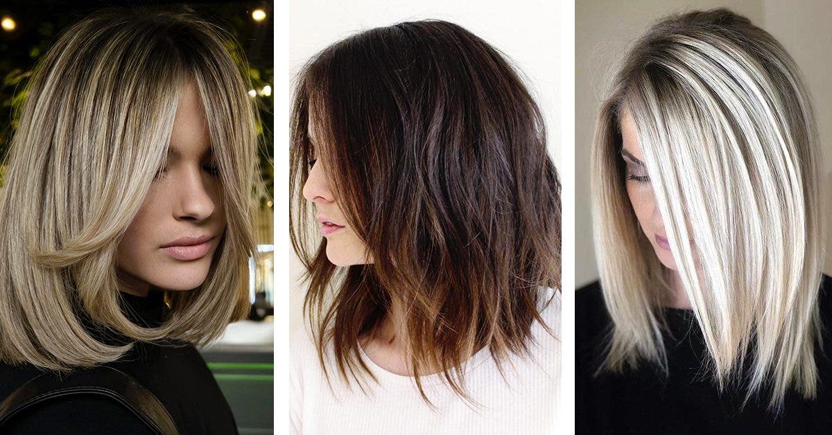 Long bob : 60 jolies coiffures tendances en 2025