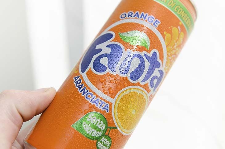 a can of fanta