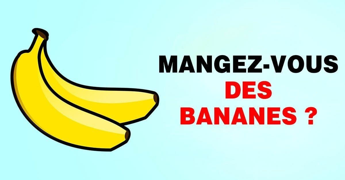 11 choses qui se produisent lorsque vous consommez une banane