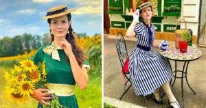 Mila Povoroznyuk : la femme qui s'habille tous les jours comme si elle était au 19ème siècle