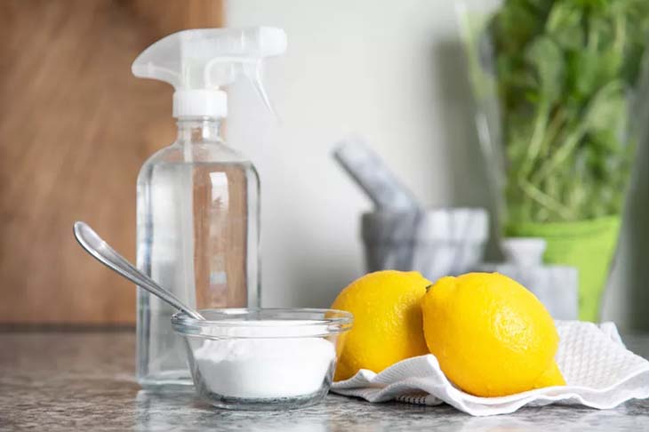 čištění citronem