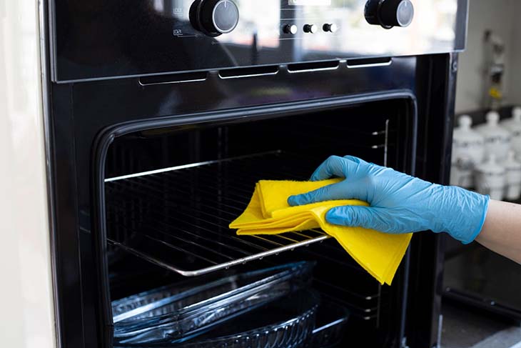 limpieza del horno