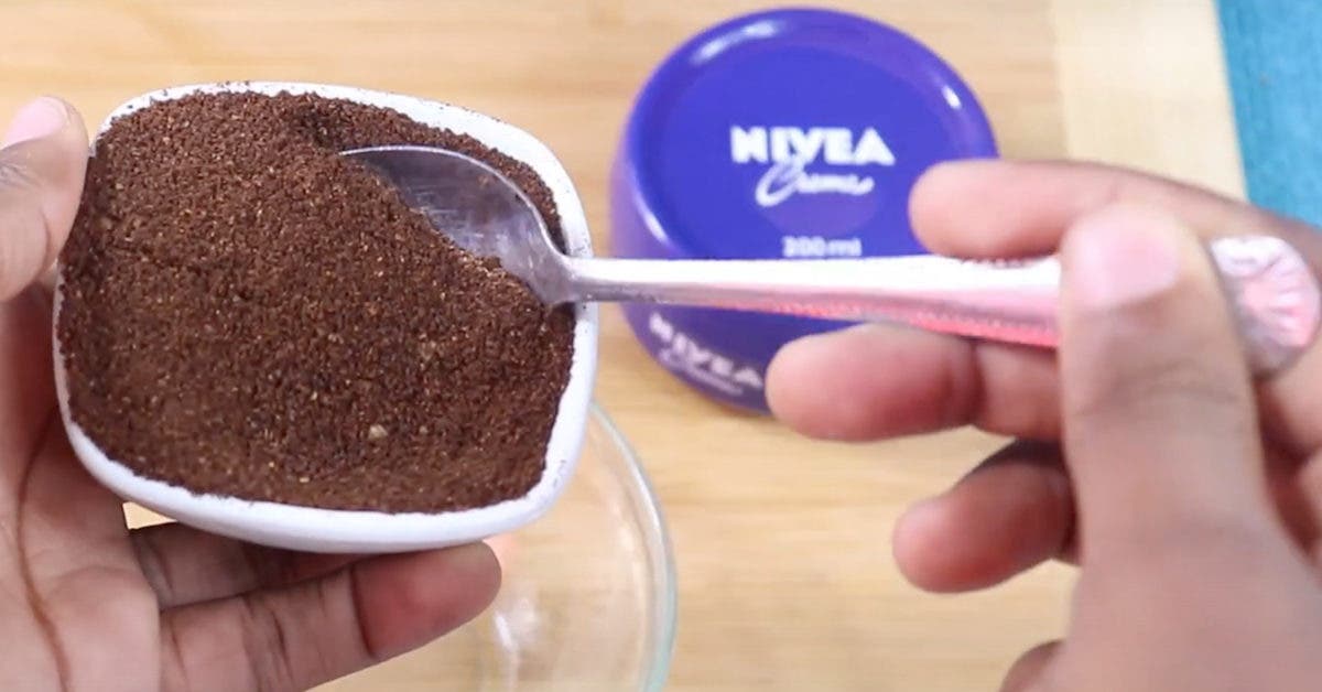 Crème Nivea et marc de café : un mélange efficace pour éliminer les rides et les imperfections