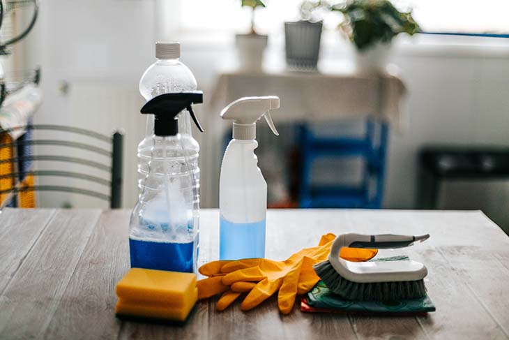 strumenti per la pulizia