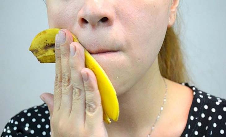 cara de piel de plátano