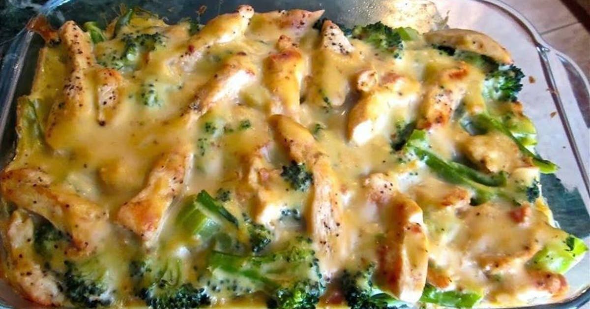 recette sante delicieux gratin de poulet au brocoli parfait quand il fait froid 1