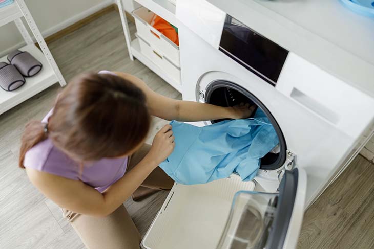 retirer vêtements machine à laver