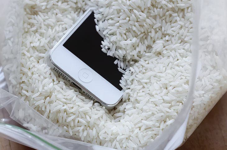 arroz de teléfono inteligente