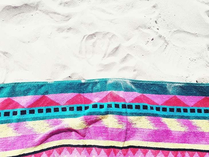 serviette de plage
