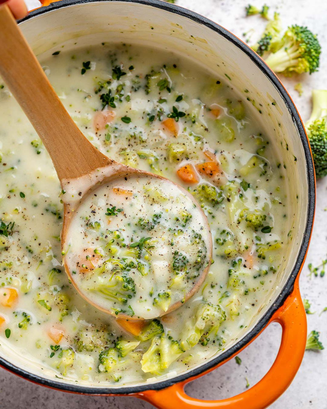 soupe au brocoli