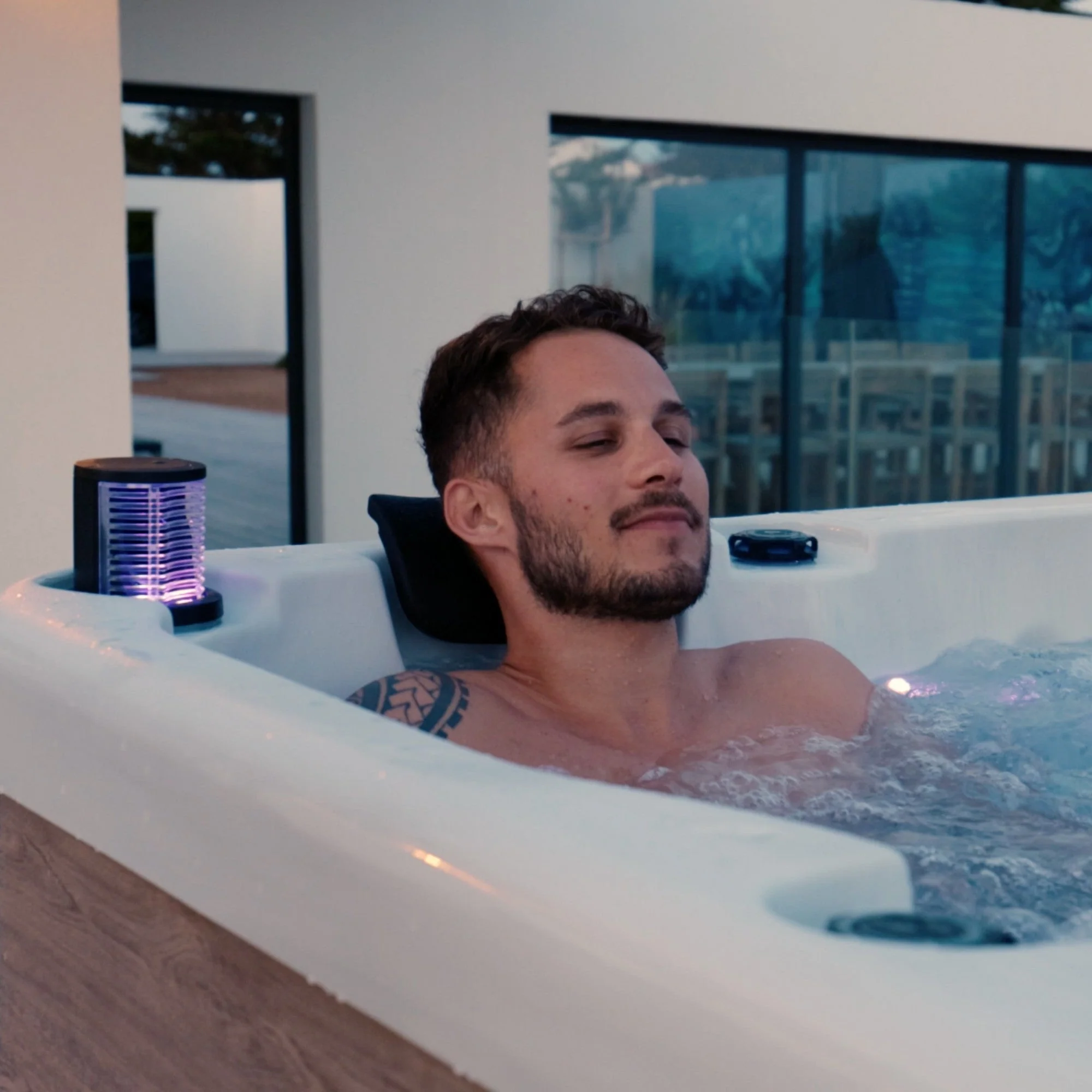 Séance au Jacuzzi 