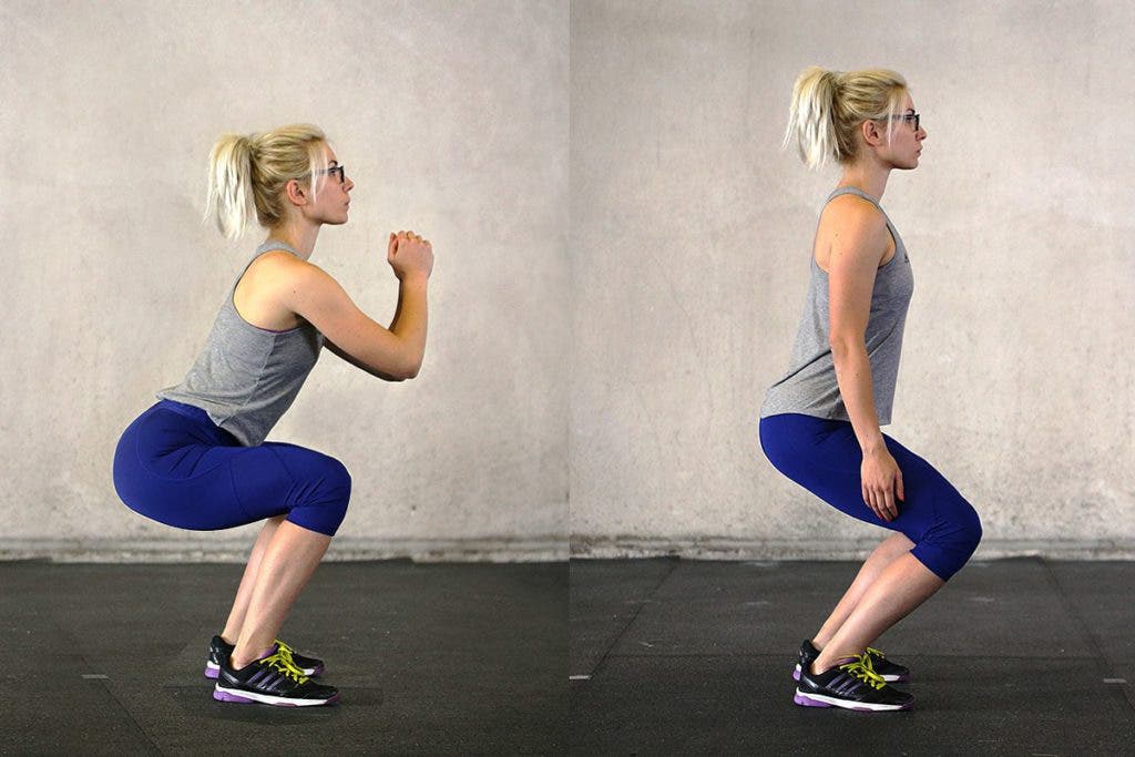 squats  - squats 6 - 6 exercices pour tonifier les cuisses et éliminer les graisses